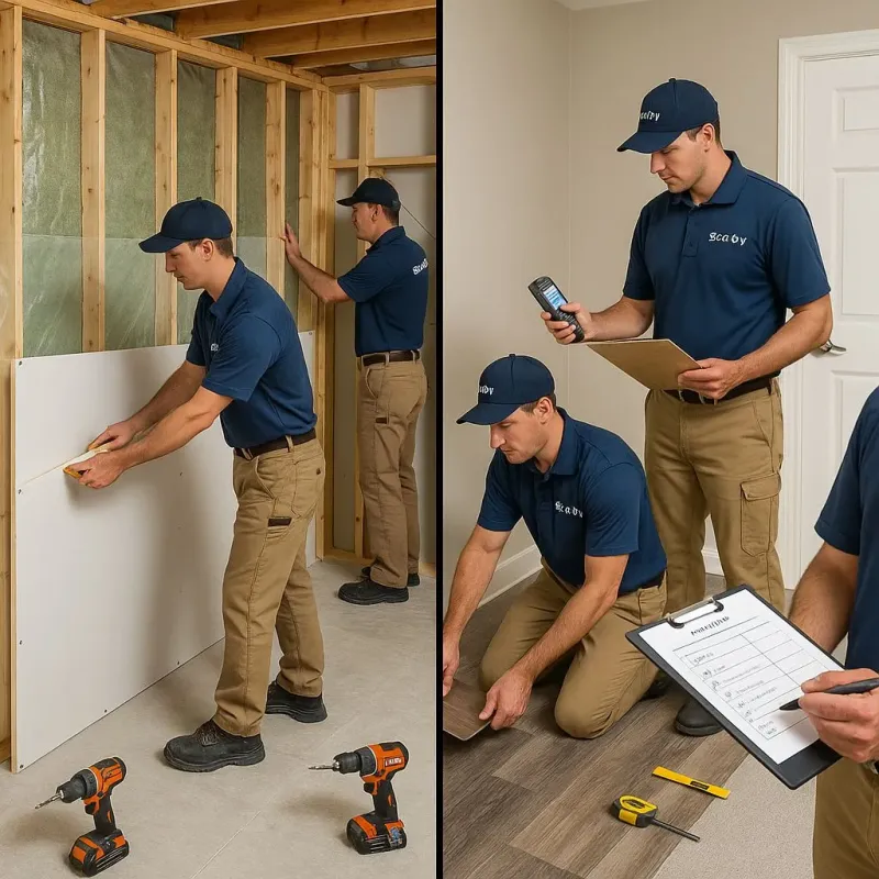 Repairs and Reconstruction process in Bel Air South, MD